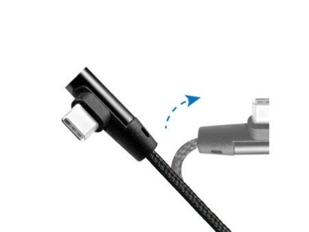 LogiLink Câble USB 2.0, USB-A - USB-C mâle, 1,0 m, noir