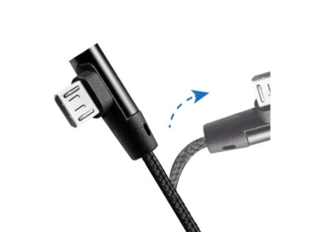 LogiLink Câble USB 2.0, USB-A - Micro USB, 1,0 m, noir