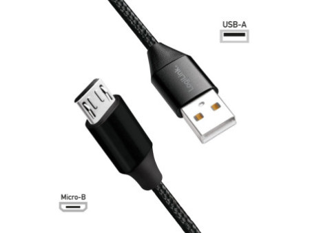 LogiLink Câble USB 2.0, USB-A - Micro USB, 1,0 m, rouge