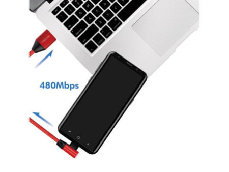 LogiLink Câble USB 2.0, USB-A - USB-C mâle, 1,0 m, rouge