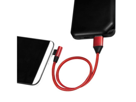 LogiLink Câble USB 2.0, USB-A - Micro USB, 0,3 m, rouge