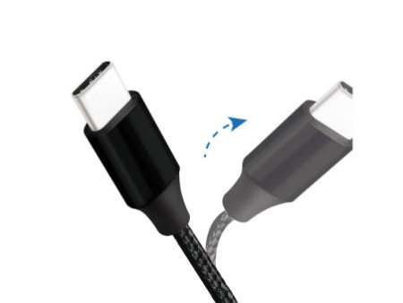 LogiLink Câble USB 2.0, USB-C - USB-C mâle, 1,0 m, noir