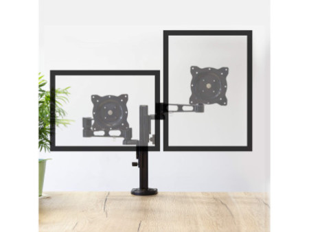 LogiLink Bras support pour écran, 2 écrans