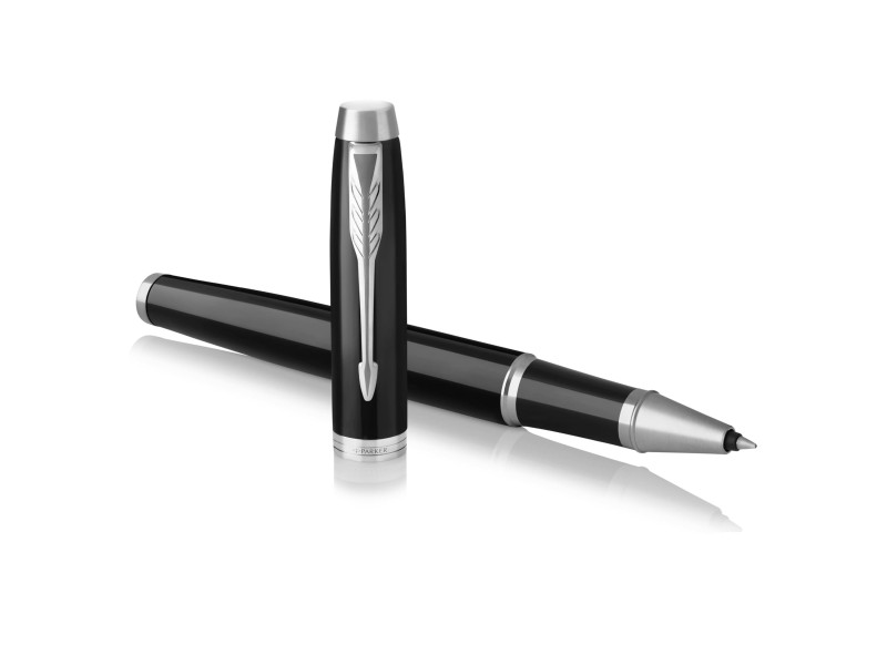 PARKER Stylo roller IM Laque Noire C.T.