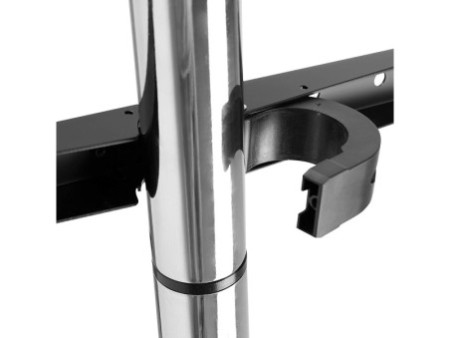 LogiLink Support pour téléviseur, 124,46 - 177,80 cm, chrome