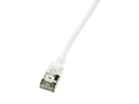LogiLink Câble patch Ultraflex, Cat. 6A, U/FTP, 2,0 m, blanc