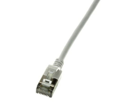 LogiLink Câble patch Ultraflex, Cat. 6A, U/FTP, 0,3 m, gris