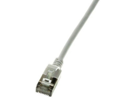 LogiLink Câble patch Ultraflex, Cat. 6A, U/FTP, 0,5 m, gris