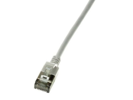 LogiLink Câble patch Ultraflex, Cat. 6A, U/FTP, 5,0 m, gris