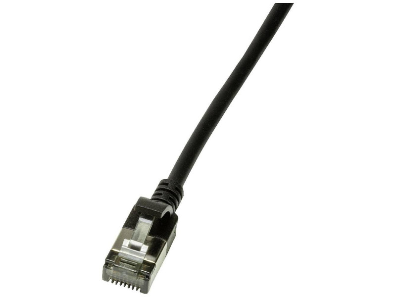 LogiLink Câble patch Ultraflex, Cat. 6A, U/FTP, 1,0 m, noir