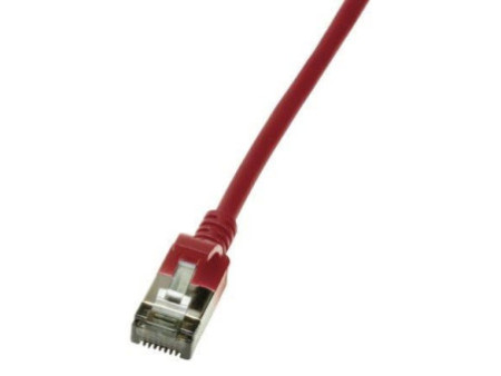 LogiLink Câble patch Ultraflex, Cat. 6A, U/FTP, 1,0 m, rouge