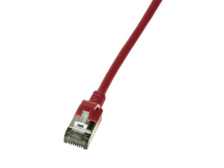 LogiLink Câble patch Ultraflex, Cat. 6A, U/FTP, 3,0 m, rouge