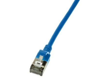LogiLink Câble patch Ultraflex, Cat. 6A, U/FTP, 5,0 m, bleu