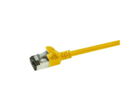 LogiLink Câble patch Ultraflex, Cat. 6A, U/FTP, 1,0 m, jaune