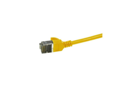 LogiLink Câble patch Ultraflex, Cat. 6A, U/FTP, 1,0 m, jaune