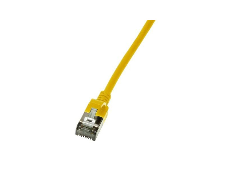LogiLink Câble patch Ultraflex, Cat. 6A, U/FTP, 3,0 m, jaune