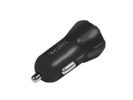 LogiLink Chargeur de voiture USB & support pour smartphone
