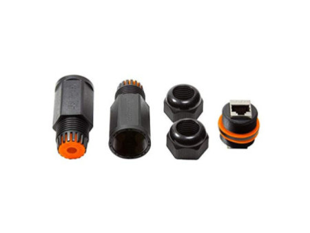 LogiLink Coupleur de câble patch extérieur cat.6A, blindé