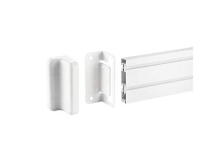 LogiLink Set de supports muraux pour rail d'organisation