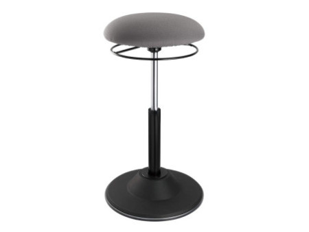 LogiLink Tabouret, hauteur réglable, noir