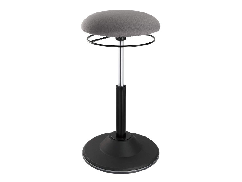 LogiLink Tabouret, hauteur réglable, noir