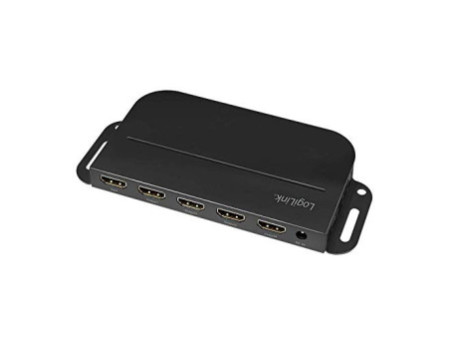 LogiLink Répartiteur Ultra Slim 4K Pro HMDI, support montage