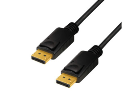 LogiLink Câble de raccordement DisplayPort 1.4, 2,0 m, noir