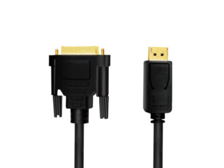 LogiLink Cordon convertisseur DisplayPort - DVI, 1,0 m, noir