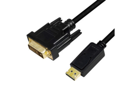 LogiLink Cordon convertisseur DisplayPort - DVI, 2,0 m, noir