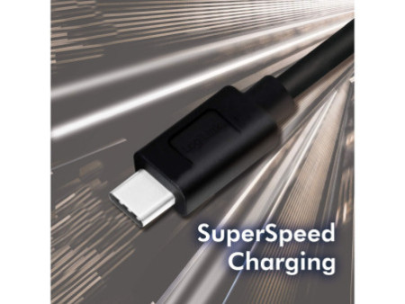 LogiLink Câble USB 3.2, USB-A - USB-C, 0,15 m, noir