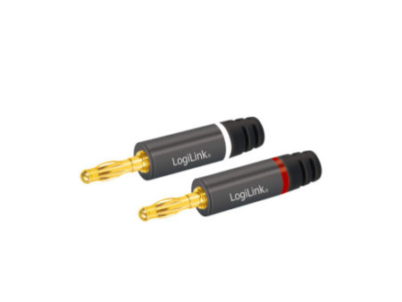 LogiLink Fiche banane, jeu de 4 pièces (2 paires)