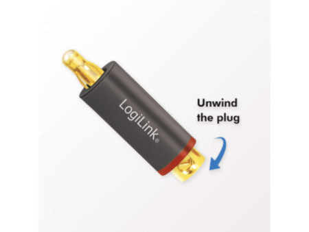 LogiLink Fiche banane, jeu de 4 pièces (2 paires)