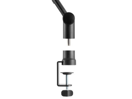 LogiLink Bras de microphone professionnel, noir