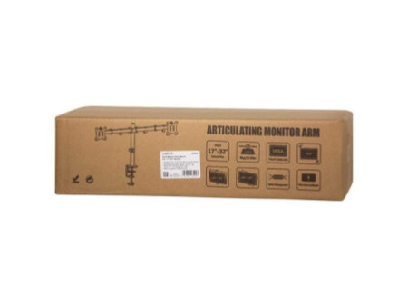 LogiLink Bras support pour 2 écrans, longueur: 390mm