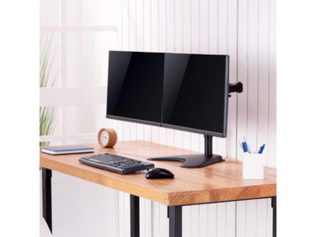 LogiLink Bras support pour écrans TFT/LCD avec socle, noir
