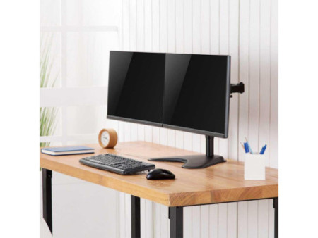 LogiLink Bras support pour écrans TFT/LCD avec socle, noir