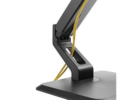 LogiLink Bras support pour écran digital avec socle, noir