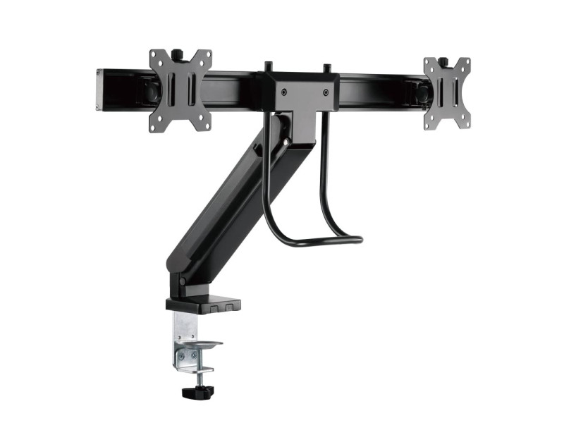 LogiLink Bras support pour 2 écrans, noir