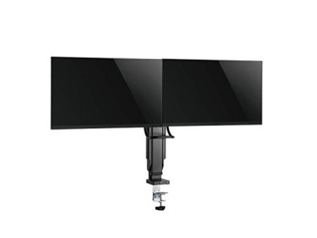 LogiLink Bras support pour 2 écrans, noir
