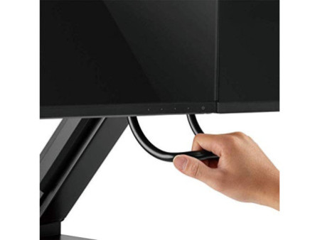 LogiLink Bras support pour 2 écrans, noir