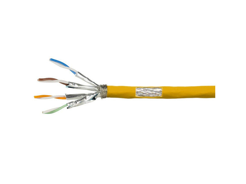 LogiLink Câble d'installation, Cat.7A, S/FTP, 200 m, Simplex