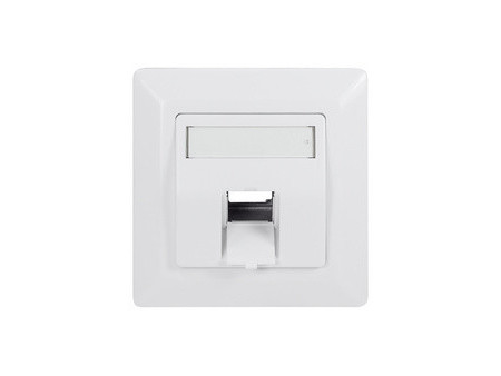 LogiLink Boîtier d'encastrement pour module Keystone, blanc