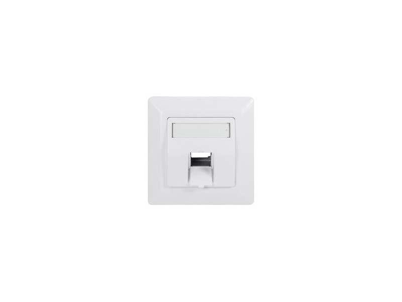 LogiLink Boîtier d'encastrement pour module Keystone, blanc
