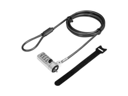 LogiLink Câble antivol pour ordinateur portable avec serrure