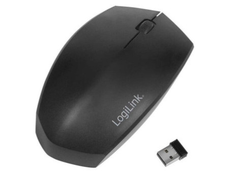 LogiLink Souris optique sans fil, noir