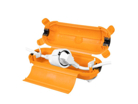 LogiLink Kit d'extérieur: rallonge électrique + boîtier