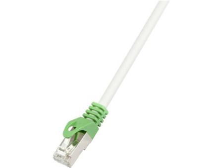 LogiLink Câble patch Crossover, Cat. 6, S/FTP, 10,0 m, gris