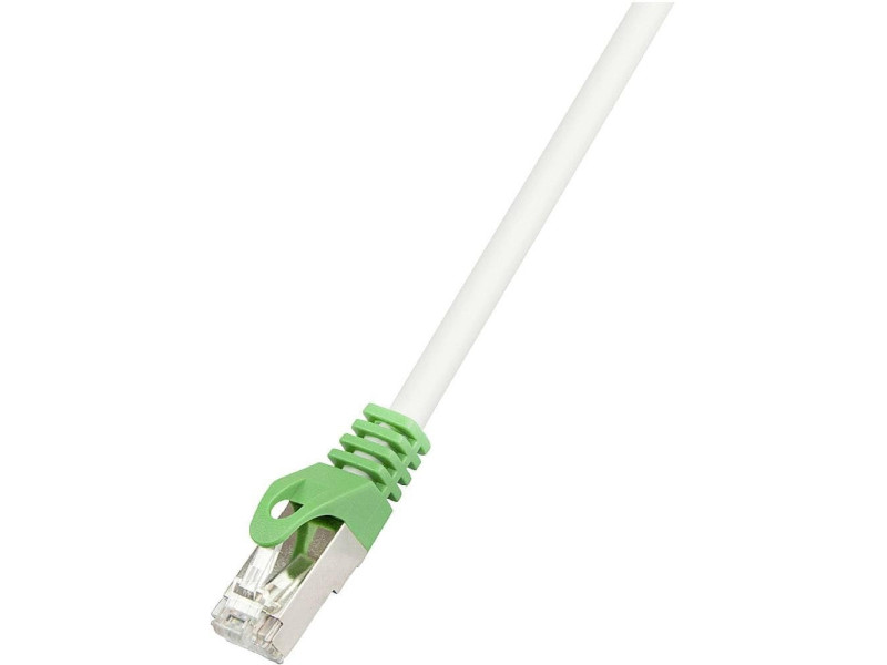 LogiLink Câble patch Crossover, Cat. 6, S/FTP, 10,0 m, gris