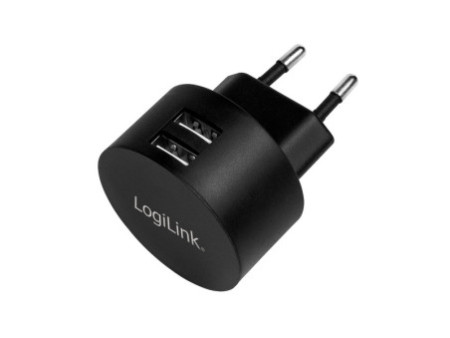 LogiLink Chargeur secteur USB pour Fast Charging, 2x USB