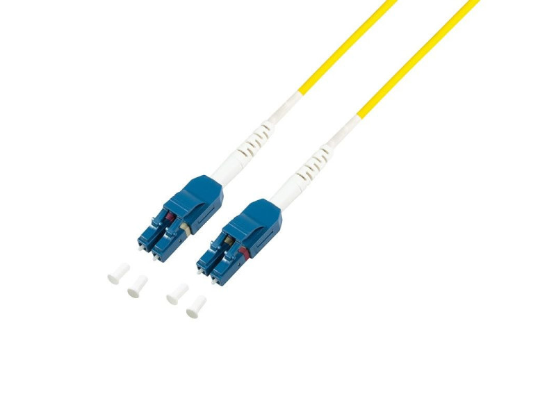 LogiLink Câble patch à fibre optique Uniboot, 2x duplex LC
